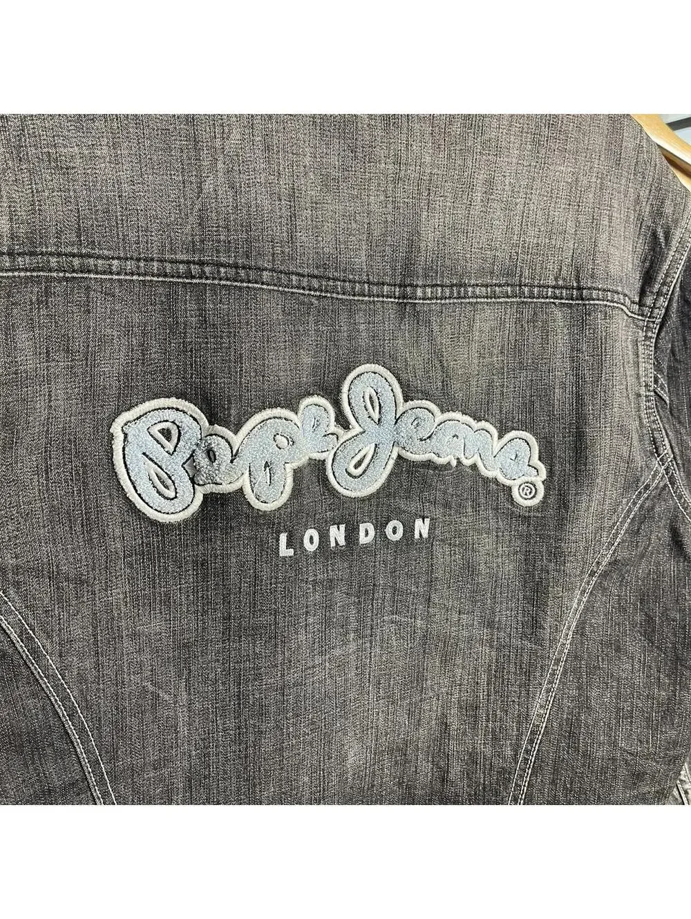 y2k Pepe Jeans London denim jacket Womens 2XL